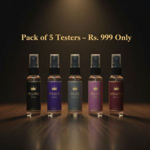 Perfume Tester Pack – 5 Mini Fragrances W&H Fragrances